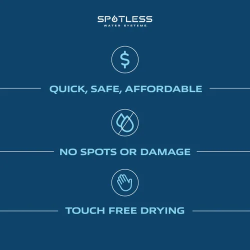 Vista 5 de Sistemas de Agua Impecable - DIW-10B, Con Bypass Integrado Simple Ventana, Panel Solar, Sistema de Lavado de RV y Coche, Funciona para Todos