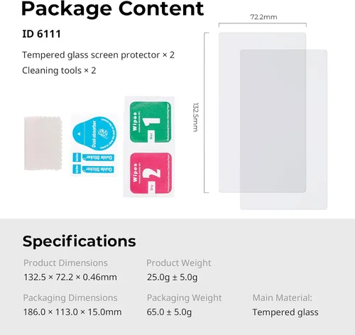 Vista 8 de SmallRig Kit de protectores de pantalla HD para DJI RC/RC 2 6111