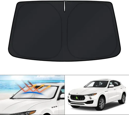 Vista 191 de KUST Parasol para parabrisas para Chevy Malibu 2013 2014 2015 accesorios de ventana cubierta solar plegable bloquea los rayos UV mantener el coche