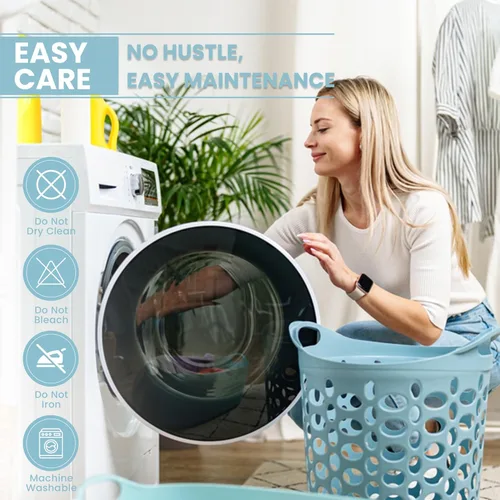 Vista 6 de Protector de colchón individual, impermeable, transpirable, acolchado de lujo, lavable a máquina, blanco, 38 x 75 x 16 pulgadas