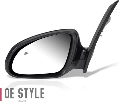 Vista 2 de DNA Motoring OEM-MR-GM1320439 - Espejo retrovisor de puerta lateral del conductor con ajuste eléctrico calefactable compatible con verano 2012-2017