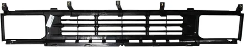 Vista 4 de Evan-Fischer - Conjunto de rejilla compatible con Nissan Pathfinder 1990-1995 de plástico pintado negro carcasa e inserto