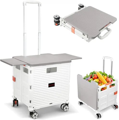 Vista 18 de Ruedas de Repuesto para Subir Escaleras para Carrito de Compras y Lavandería, Ruedas para Subir Escaleras de Carrito de Compras Triangular Trolley