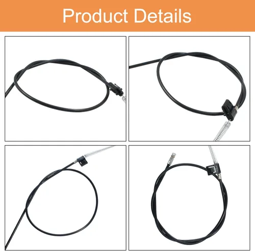 Vista 3 de Biaungdo 2 cables reclinables para sofá, pieza universal para reclinable, pieza de repuesto de cable de metal para sofá, sillón reclinable, asa