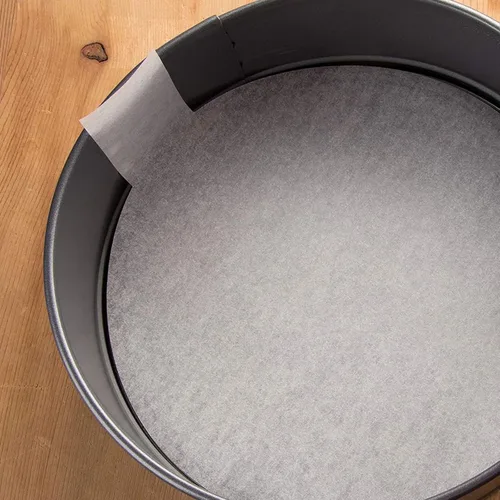 Vista 6 de Juvale Rondas de papel pergamino – Papel pergamino precortado para pasteles de capas – Pestañas elevadoras para una fácil liberación e inserciones