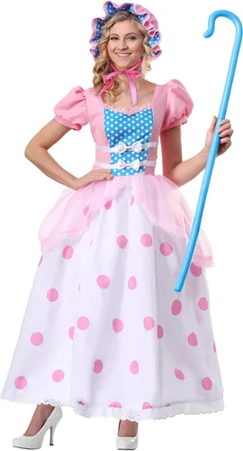 Vista 2 de Disfraz de Bo Peep para mujer, talla grande