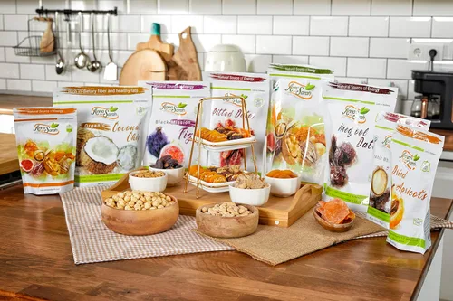 Vista 5 de Anna and Sarah Piñas secas en cubos grandes en bolsa resellable Kosher, sin gluten y sin OGM, 1 libra