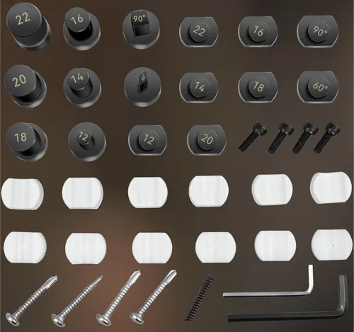 Vista 6 de Juego de herramientas de doblado de anillos para doblar, máquina dobladora de anillos con troqueles de nailon, herramienta dobladora de anillos