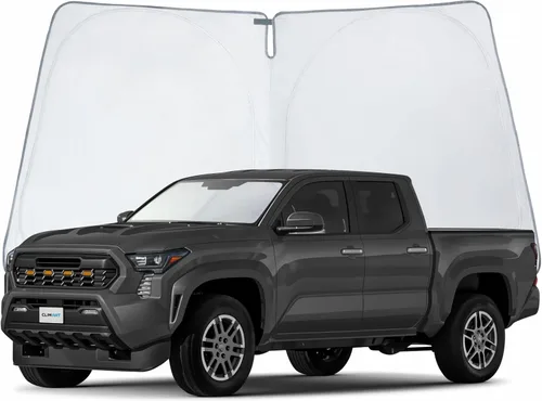 Vista 33 de CLIM ART Parasol para parabrisas para BMW X3 2018-2024, parasol plegable de ajuste personalizado, protector solar del vehículo, cubierta