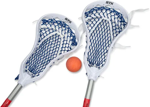 Vista 2 de STX FiddleSTX, juego de lacrosse miniatura, dos unidades con una pelota, 30 pulgadas