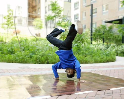 Vista 7 de French Toast - Pantalones relajados con frente plano para niño