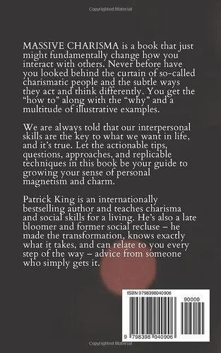Vista 2 de MASSIVE CHARISMA Small Talk, Charm, Likability, and How to Succeed With People (How to be More Likable and Charismatic)
