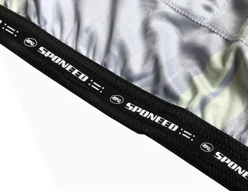 Vista 7 de sponeed Camisas de bicicleta para hombre, manga larga, con cremallera completa, equipo de ciclismo de invierno transpirable