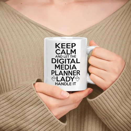Vista 28 de Gift For Grant Writer Taza de cerámica blanca de 11 onzas, 15 onzas, Keep Calm & Let The Grant Writer Lady Handle It