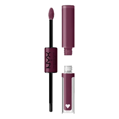 Vista 17 de NYX Professional Makeup Shine Loud, lápiz labial líquido de larga duración con brillo labial transparente, trituradora