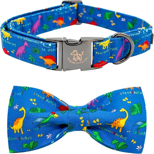 Vista 24 de Elegante Collar de Perro de Elegant Little Tail con Bolas de Verano y Moño - Lindo Collar con Moño para Perros Pequeños, Medianos y Grandes