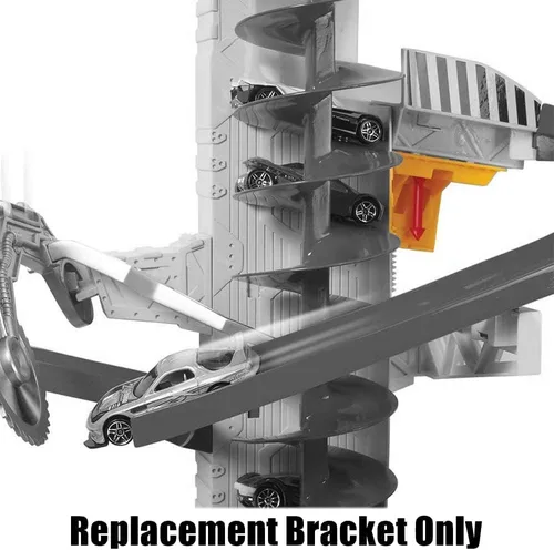 Vista 2 de Pieza de repuesto para Hot Wheels Wall Tracks Power Tower Track Set - W3423 ~ Soporte de repuesto ~ Se adapta a muchos modelos ~ Ver lista a