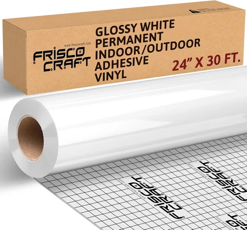 Vista 18 de Frisco Craft s Vinilo permanente azul brillante - 12" x 6 pies