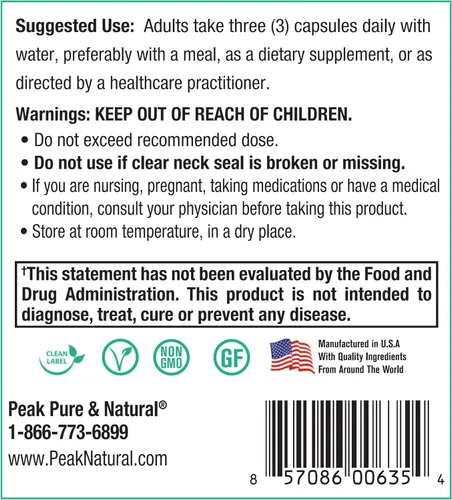 Vista 4 de Peak Prostate Support - Suplementos naturales de próstata para hombres con palma enana americana, beta-sitosterol, licopeno y 7 nutrientes