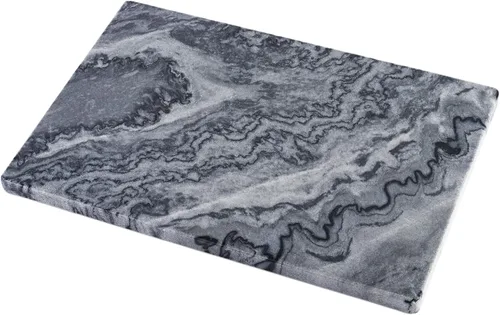 Vista 28 de Koville Tabla de cortar de mármol para cocina, tabla grande de quesos de losa de mármol de 16 x 12 pulgadas, tabla de servir rectangular