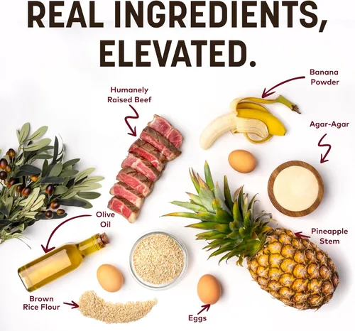 Vista 123 de Earth Animal Masticables sin ocultar – de The Grill Rolls Bacon Cheeseburger Sabor Rawhide Free Medium Dog Chews – 3