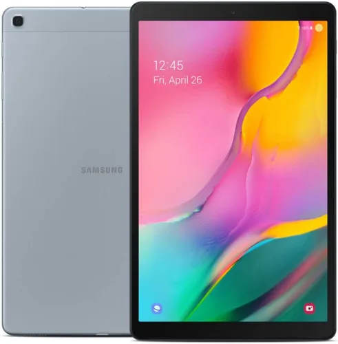 Vista 4 de Samsung Galaxy Tab A 10.1 pulgadas (T510) 3GB, 32GB, HDD, WiFi, tableta, plata (2019) (renovado)