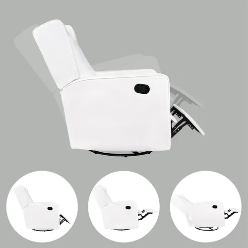 Vista 7 de Naomi Home Odelia - Sillón reclinable, mecedora, deslizador, giratorio