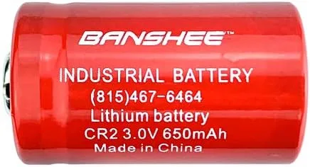 Vista 3 de Banshee Repuesto para batería de litio 650mAh 3V CR2 DLCR EL1CR2 CR15H270 – 4
