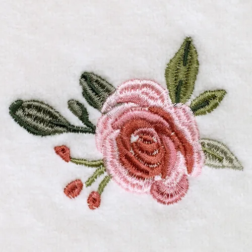 Vista 3 de Avanti Linens - Toalla de dedos, toalla de algodón 100% suave y absorbente, decoración floral para el hogar (jardín de primavera)