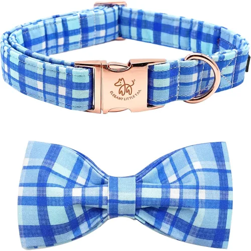Vista 18 de Elegante Collar de Perro de Elegant Little Tail con Bolas de Verano y Moño - Lindo Collar con Moño para Perros Pequeños, Medianos y Grandes