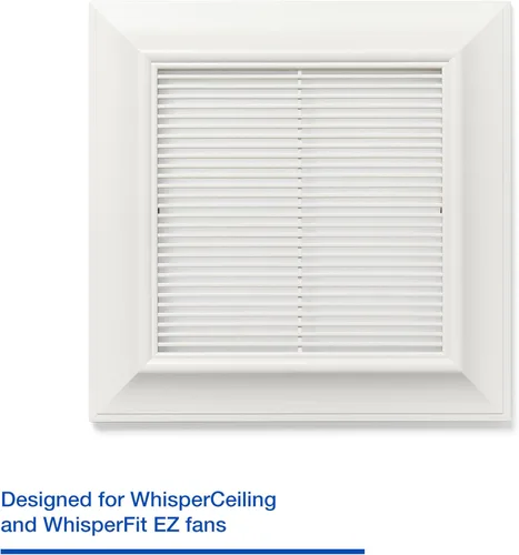 Vista 4 de Panasonic Cubierta de ventilador de rejilla de diseñador para extractor FV-GL3TDA, cuadrada de 13 pulgadas