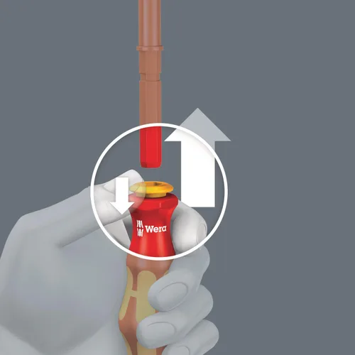 Vista 5 de WERA 05136027001 Kraftform Kompakt VDE 17 Extra Slim 1, 16 Piezas