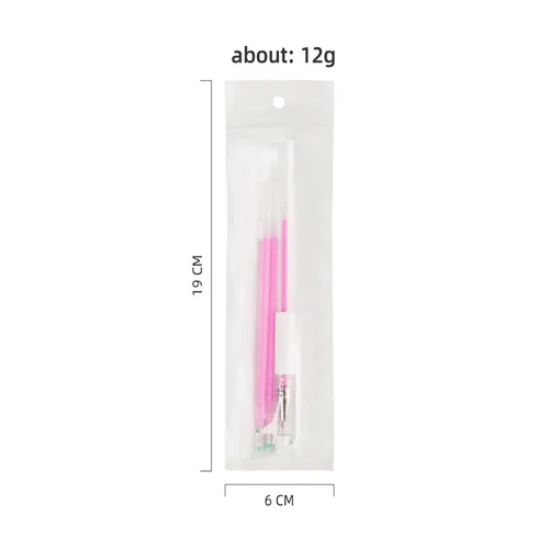 Vista 7 de TEONEI Lápiz marcador para microblading de cejas, lápiz marcador dérmico, herramientas de mapeo de posición para maquillaje permanente de cejas