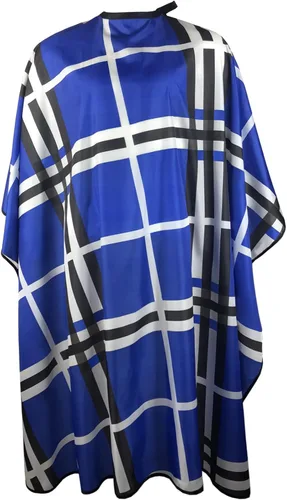 Pelocapa Capa de peluquería de corte de pelo para hombres, capa de salón profesional con capa de peluquería a presión para corte de cabello, 63 x 56