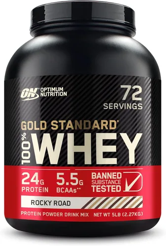 Vista 45 de Optimum Nutrition Estándar dorado 100% Proteína de Suero de Leche en Polvo, Pie de lima, 1.8 Libra