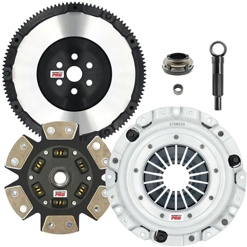 Vista 6 de ClutchMax PRO Performance Stage 3 Kit de embrague compatible con Mazda 3 2.0L 2.3L 2006 2007 2008 2009 2010 Mazda 5 no Turbo (CP15059HDC-ST3)
