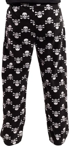 Vista 3 de #followme - Pantalones de pijama de microvellón a cuadros escoceses para hombre