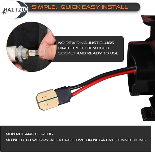 Vista 3 de Conjunto de lámpara de luz LED para matrícula compatible con los siguientes modelos: Toyota 2005-2015 Tacoma 2000-2013 Tundra