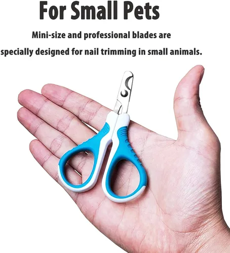 Vista 7 de gonicc Cortaúñas para perros y gatos con protector de seguridad para evitar cortes excesivos, lima de uñas gratis, hoja afilada