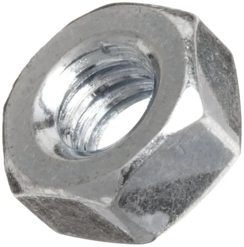 Tuerca cerrada de acero, acabado galvanizado, roscas derechas, para ASME B18.6.3 pulgadas., Zinc, 100