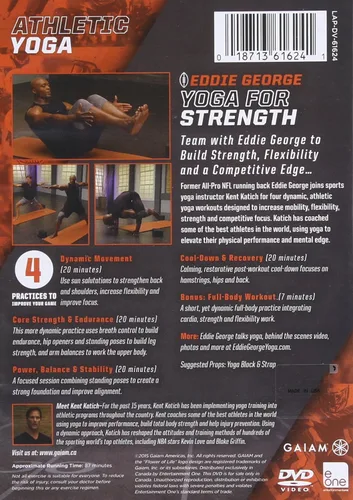 Vista 2 de Gaiam Athletic Yoga: Yoga for Strength with Eddie George