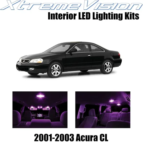 Vista 10 de XtremeVision LED interior para Acura CL 2001-2003 (6 piezas) kit de LED interior azul y blanco + herramienta de instalación