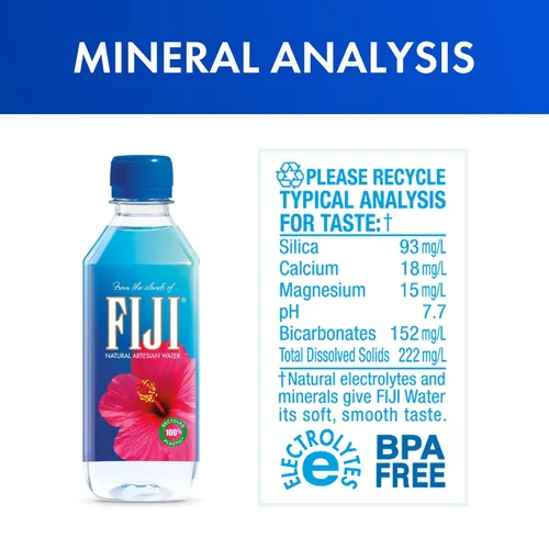 Vista 3 de FIJI - Agua Artesiana natural, botella de 11.15 onzas líquidas (paquete de 6)
