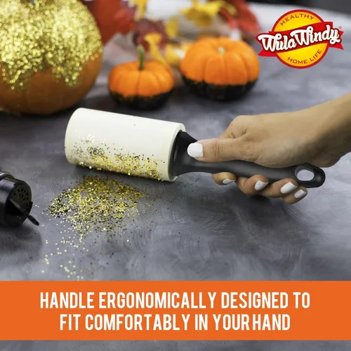 Vista 5 de Rodillo quitapelusas, rodillo quitapelusas para pelo de mascotas, rodillos quitapelusas extra pegajosos removedor de pelo de mascotas para ropa