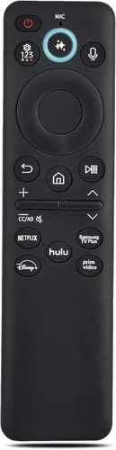 Vista 7 de Control remoto de voz de repuesto para Samsung Smart TV: Compatible con BN59-01385A (Versión solar), para todos los televisores Samsung curvos