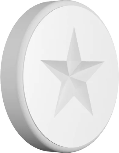 Vista 18 de Ekena Millwork ROSP030X030X100GRY08 Roseta estándar con borde redondeado, PVC