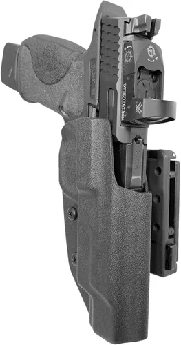 Black Scorpion Outdoor Gear OWB Pro IDPA - Funda de competición compatible con Smith & Wesson MP9, MP40 M2.0 de 5 pulgadas