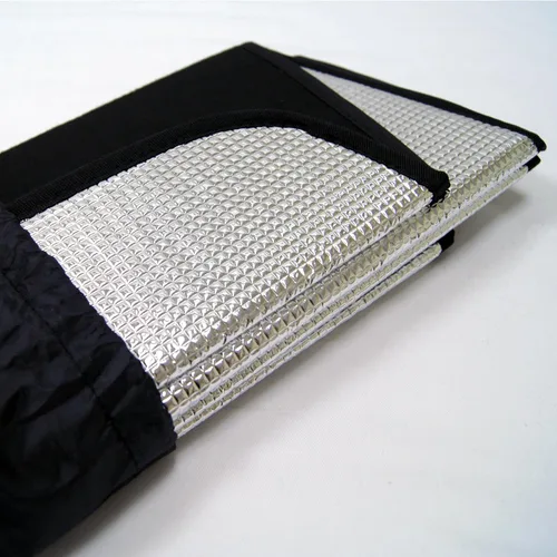 Vista 8 de SS-055 - Parasol para parabrisas delantero de automóvil compatible con Cadillac SRX 2010-2016 Protector solar estilo acordeón de ajuste