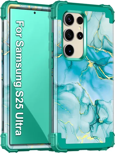 Vista 83 de Casetego Funda para Galaxy A16 5G, Tres Capas de Alta Resistencia Robusta a Prueba de Golpes, Protección Completa Rugosa de PC Duro + Parachoques