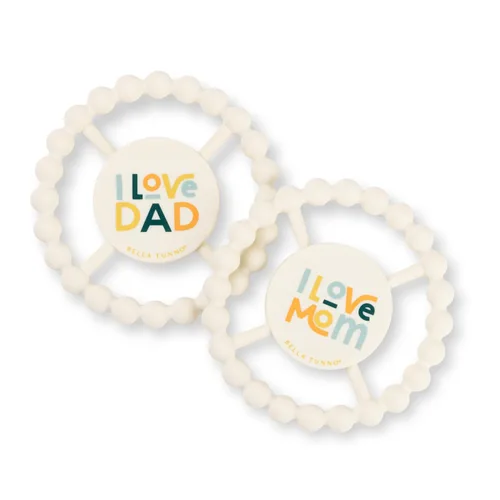 Vista 17 de Bella Tunno Happy Teether para Niñas - Anillo de Dentición Suave y de Agarre Fácil Perfecto para Bebés y Juguetes de Dentición para Ayudar a Calmar